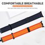 Nylon Outdoor f�r Samsung Galaxy Watch 8 / 8 Classic Ersatzband Orange
