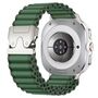 Nylon Outdoor f�r Samsung Galaxy Watch 8 / 8 Classic Ersatzband Gr�n