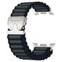 Nylon Outdoor f�r Samsung Galaxy Watch 8 / 8 Classic Ersatzband Grau