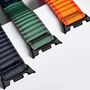 Nylon Outdoor f�r Samsung Galaxy Watch 8 / 8 Classic Ersatzband Grau