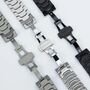Aluminium f�r Google Pixel Watch 4 / 3 45mm Butterfly Ersatz Silber