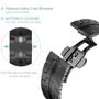 Aluminium f�r Google Pixel Watch 4 / 3 45mm Butterfly Ersatz Silber