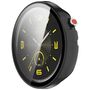 + Schutzglas f�r Honor Watch GS 5 / Fit Elegant Full Cover Schwarz
