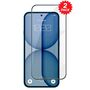 Full Cover 2x f�r Nothing Phone 4a Bildschirmschutz 3D 9H Hartglas