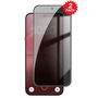 Privacy 2x f�r Nothing Phone 4a Pro Display 9H Hartglas Blickschutz