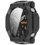 + Schutzglas f�r Amazfit T-Rex Ultra 2 Full Cover Case Schwarz