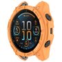 Armor TPU f�r Garmin Quatix 8 51mm AMOLED Schutz Halbabdeckung Orange