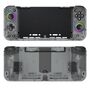 Wireless Controller Switch Split Joypad Hall Effekt RGB Schwarz Grau