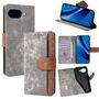 Klapph�lle f�r Google Pixel 10a RFID Schutz Kartenfach Case Grau