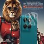 Linsenschutz f�r Motorola Moto G67 5G / G77 9H Hartglas Komplettschutz