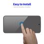 Privacy 2x f�r Motorola Moto G17 / G15 / Power 9H Hartglas Blickschutz