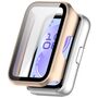 + Schutzglas f�r Huawei Band 11 / 11 NFC Kunststoff 9H Matt Pink