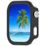 Kunststoff f�r Xiaomi Redmi Watch 6 Schutzcase Halbabdeckung Schwarz