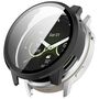 + Schutzglas f�r Garmin Venu 4 41mm Full Cover Case Schwarz