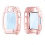 + Schutzglas f�r Imoo Watch Phone Z10 Full Cover Case Rosa