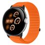 Nylon f�r Google Pixel Watch 4 / 3 45mm Klettverschluss Band Orange