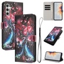 f�r Samsung Galaxy A17 A26 A16 4G 5G Kunstleder Klapp Wallet Motiv TPU
