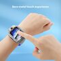 + Schutzglas f�r Imoo Watch Phone Z11 Full Cover Case Grau