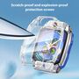 + Schutzglas f�r Imoo Watch Phone Z11 Full Cover Case Transparent
