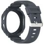mit TPU H�lle f�r Samsung Galaxy Watch 8 40mm 2 in 1 Band Case Grau
