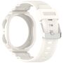 mit TPU H�lle f�r Samsung Galaxy Watch 8 40mm 2 in 1 Band Case Beige