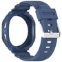 mit TPU H�lle f�r Samsung Galaxy Watch 8 44mm 2 in 1 Band Case Blau