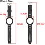 mit TPU H�lle f�r Samsung Galaxy Watch 8 44mm 2 in 1 Band Case Blau