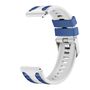 Silikon f�r Huawei Watch Ultimate 2 Zweifarbig Design Wei� / Blau