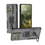 Ringhalter f�r Motorola Edge 70 5G Hybrid Sto�schutz Metallring Case Schwarz