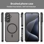 MagSafe f�r Samsung Galaxy A17 5G TPU Hybrid Kameraschutz Matt Schwarz