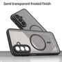 MagSafe f�r Samsung Galaxy A17 5G TPU Hybrid Kameraschutz Matt Schwarz
