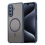 MagSafe f�r Samsung Galaxy A17 5G TPU Hybrid Kameraschutz Matt Blau