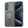 MagSafe f�r Samsung Galaxy A17 5G TPU Hybrid Kameraschutz Matt Gr�n