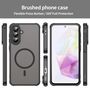 MagSafe f�r Samsung Galaxy A56 5G TPU Hybrid Kameraschutz Matt Schwarz