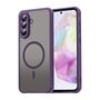 MagSafe f�r Samsung Galaxy A56 5G TPU Hybrid Kameraschutz Matt Lila