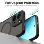 MagSafe f�r Xiaomi Poco X8 Pro Max 5G TPU Kameraschutz Matt Schwarz