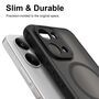 MagSafe f�r Xiaomi Poco X8 Pro Max 5G TPU Kameraschutz Matt Schwarz