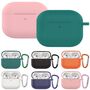 Schutz H�lle Case f�r AirPods Pro 3 Silikon H�lle mit Karabiner Soft Touch 360-