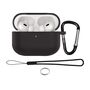 Schutz H�lle Case f�r AirPods Pro 3 Silikon H�lle mit Karabiner Soft Touch 360-