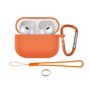 Schutz H�lle Case f�r AirPods Pro 3 Silikon H�lle mit Karabiner Soft Touch 360-