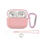Schutz H�lle Case f�r AirPods Pro 3 Silikon H�lle mit Karabiner Soft Touch 360-