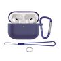 Schutz H�lle Case f�r AirPods Pro 3 Silikon H�lle mit Karabiner Soft Touch 360-