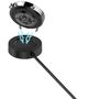 Ladekabel mit Ladebasis f�r Xiaomi Watch 5 Magnetisch USB-A Schwarz