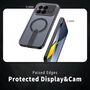 MagSafe f�r Xiaomi Poco F8 Ultra Honeycomb K�hlend Cover Schwarz