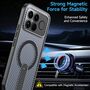 MagSafe f�r Xiaomi Poco F8 Ultra Honeycomb K�hlend Cover Schwarz