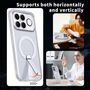 MagSafe f�r Xiaomi Poco F8 Ultra Honeycomb K�hlend Cover Transparent