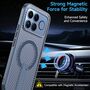 MagSafe f�r Xiaomi Poco F8 Ultra Honeycomb K�hlend Cover Blau