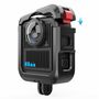 Cage Rahmen f�r GoPro Max 2 Aluminium Schutzgeh�use mit Dual Cold Shoe