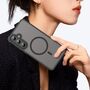 MagSafe f�r Samsung Galaxy S24 FE TPU Hybrid Kameraschutz Matt Schwarz