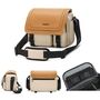 Crossbody Kamera Tasche mit Trennf�chern Tragbar Schutz Orange